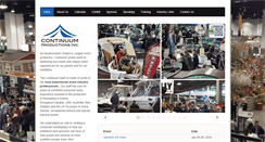 Desktop Screenshot of continuumevents.ca